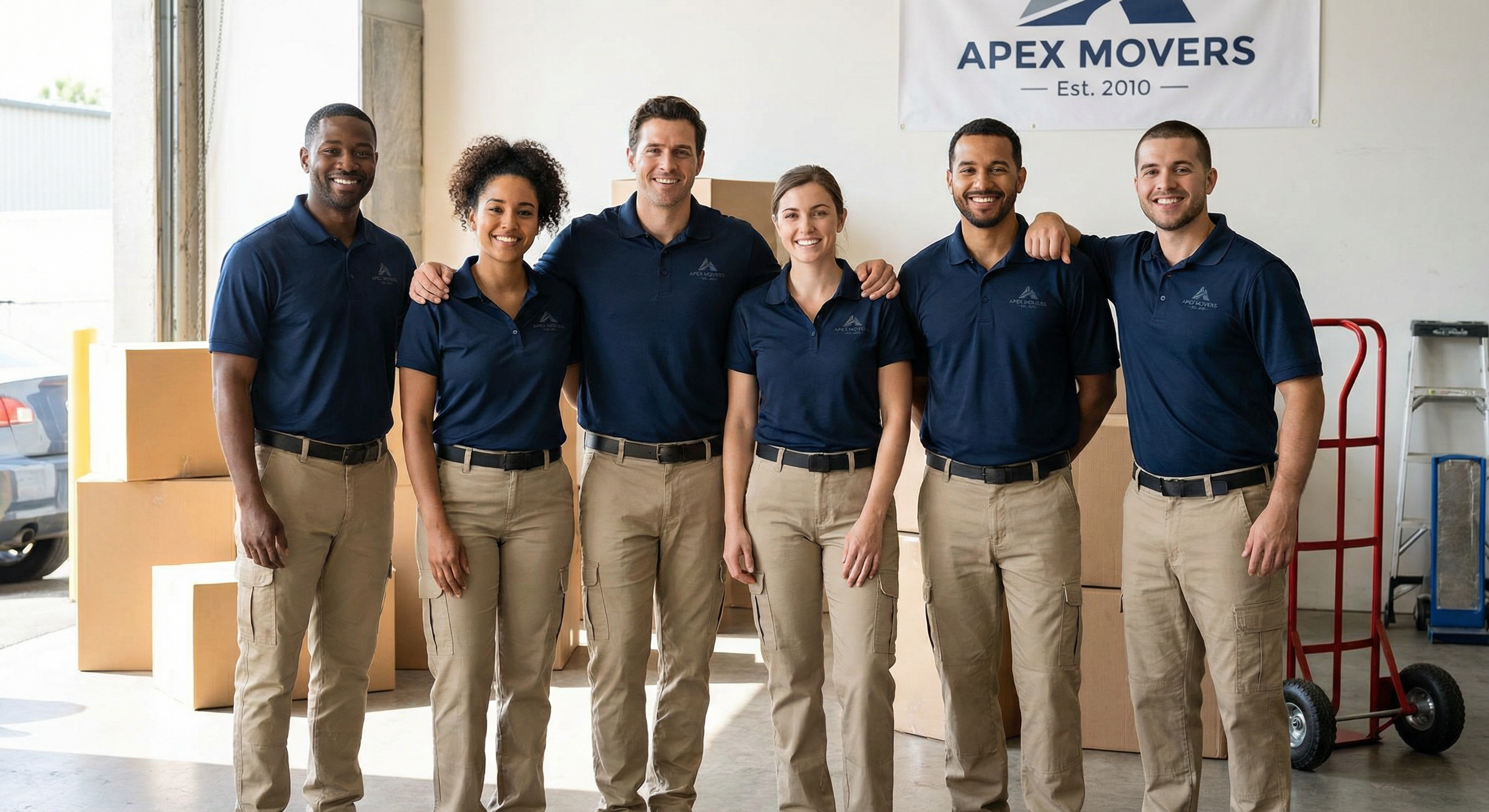 Our professional moving team